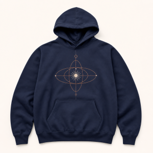 Graphic Hoodie Studio Form Design for Unisex Creative Daily Wear Featuring Oversized Silhouette